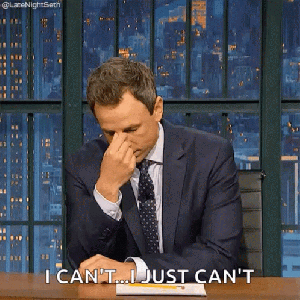 Seth Meyers Stressed GIF - SethMeyers Stressed Cant - Discover &amp; Share GIFs